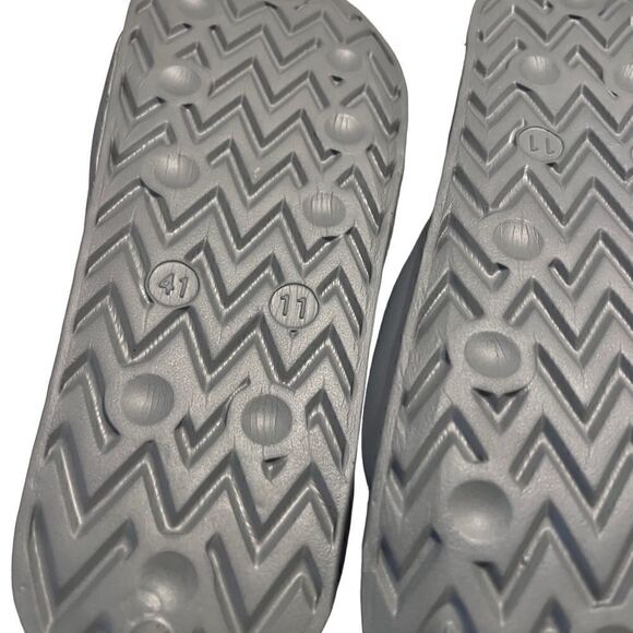 Tretorn Tragrant Multicolor Rainbow Silver Gray Slip On Sandals Slides Size 11 - Picture 7 of 9